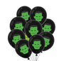 Fun Color B&W Halloween Balloons Multiple Styles