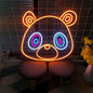 Cartoon Panda Animal Shape LED Neon Lamp