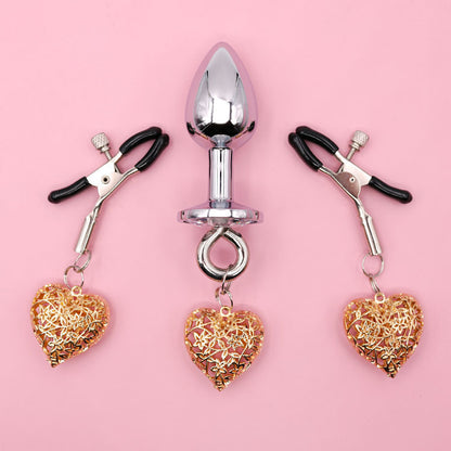 Love Chain Bell Plug Nipple Chains Sex Toys Huge Variety