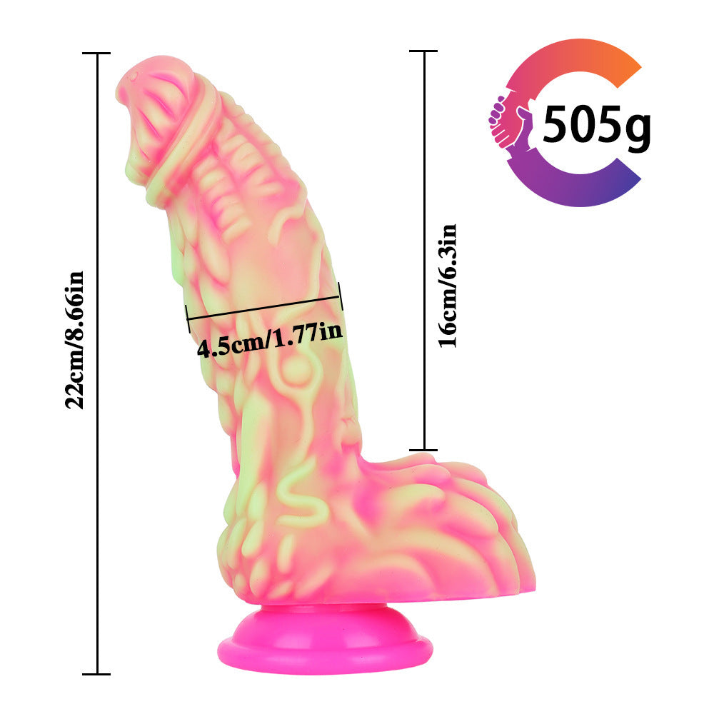 Dragon Pattern Mixed Color Liquid Silicone Shape