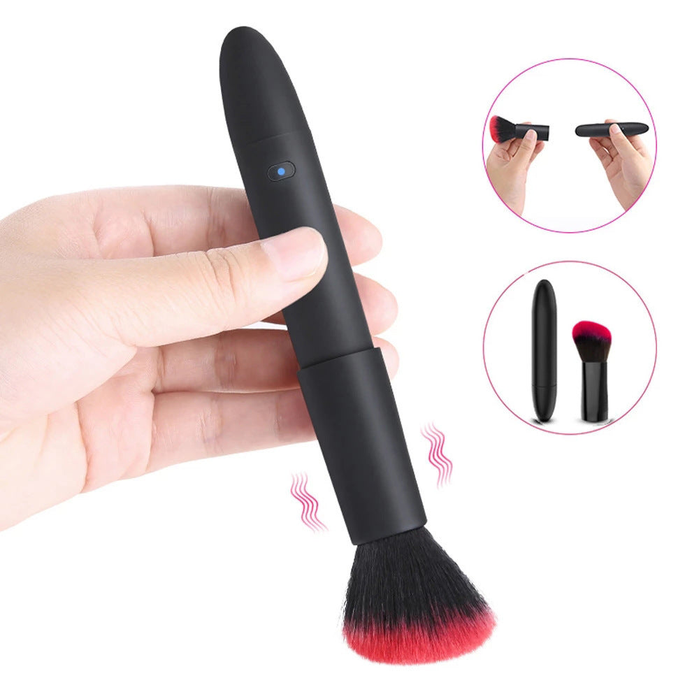 Discreet Design Electric Cosmetic Makeup Brush Vibrating Massager