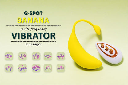 Fruit Banana APP Or Remote Control Vibrator