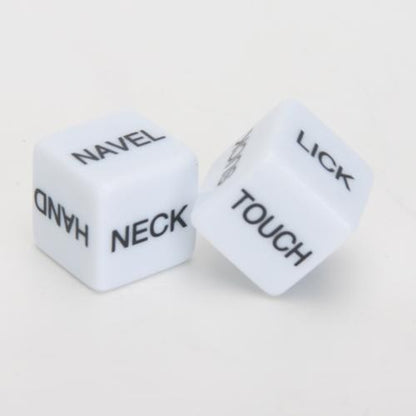 English Intimate Body Fun Playing Dice