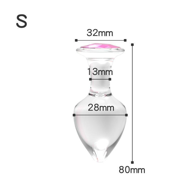 Crystal Clear Non Metallic Plug