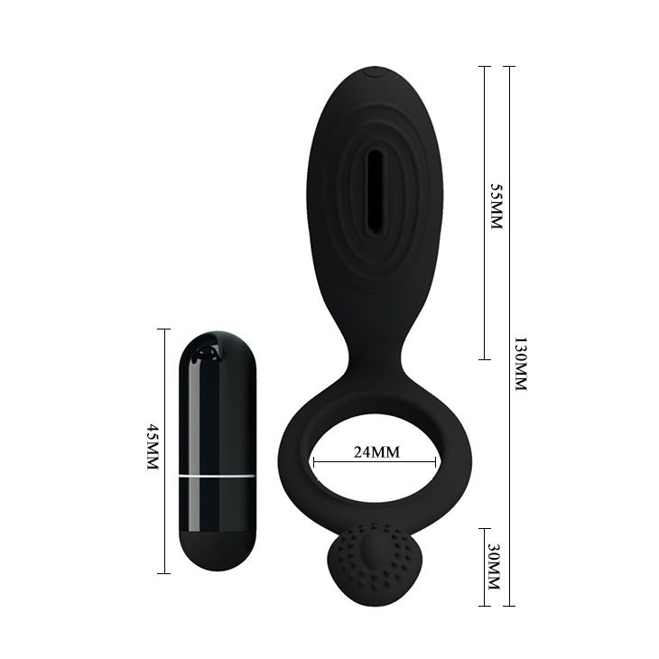 Men's Silicone Lantern Vibrator Waterproof Ring