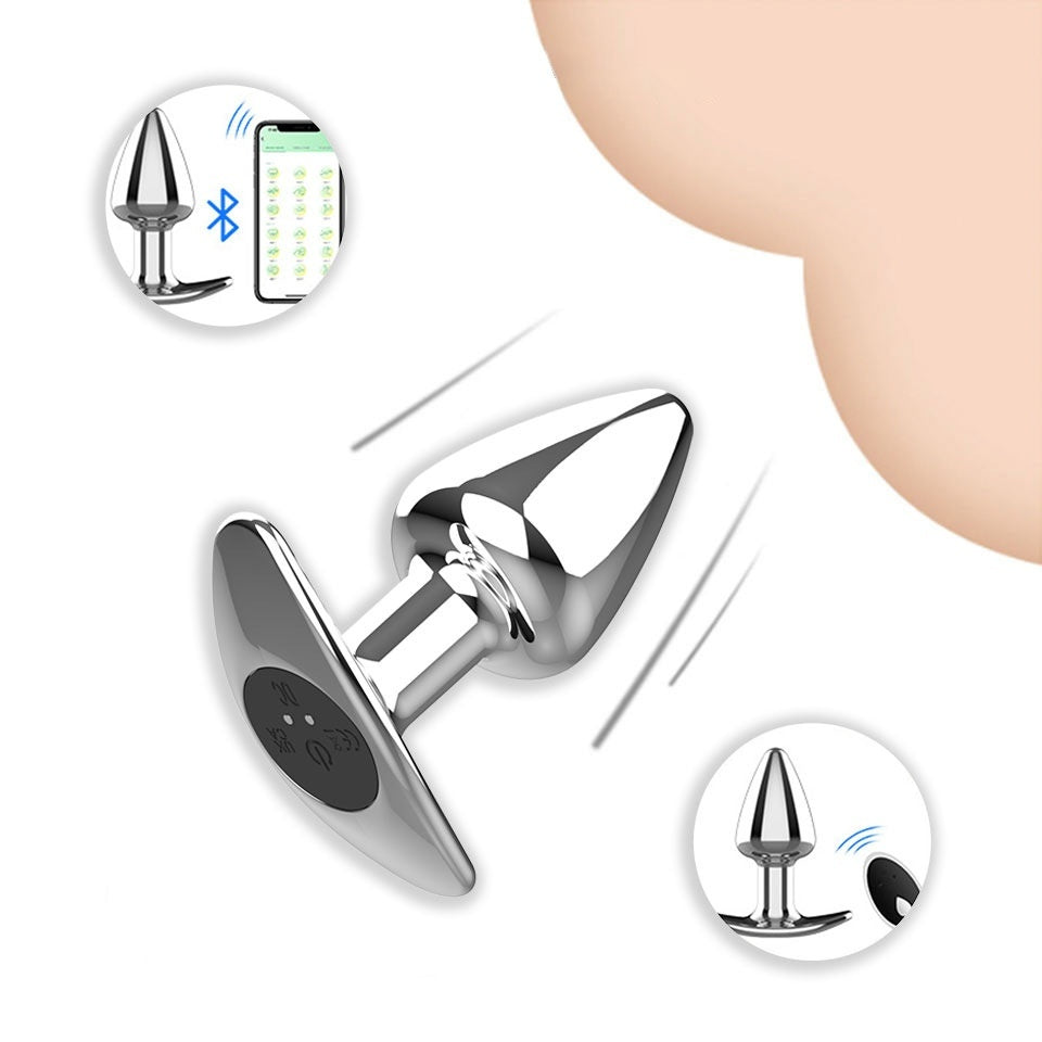 Electric Metal Butt Plug Vibrators