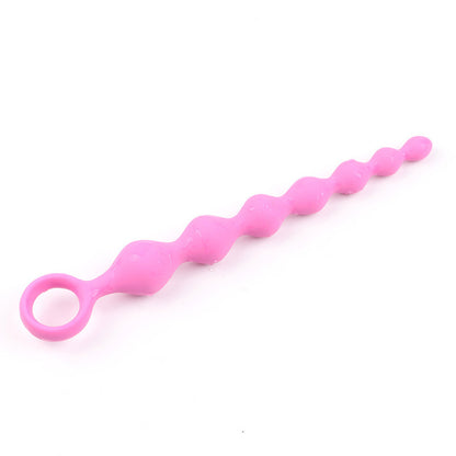 Silicone Butt Plug Pull Beads Anal Dilatation