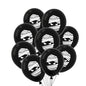 Fun Color B&W Halloween Balloons Multiple Styles