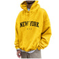 New York Long-Sleeve Kangaroo Pocket Hoodie Huge Variety