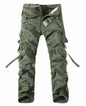 Multi-Pocket Full-Length Cargo Pants