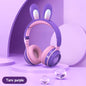 Rabbit Ear Luminous Extendable Wireless Headphones