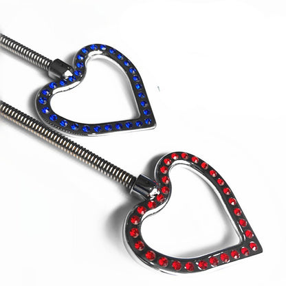 Flexible Metal Heart Whip