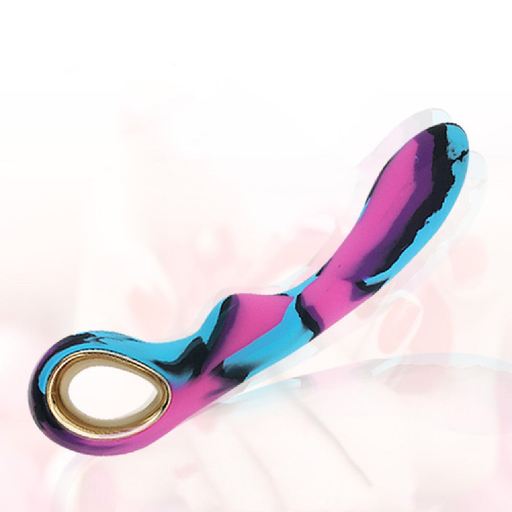 Unisex Whale Camouflage Vibrator USB Charging Silicone Rod