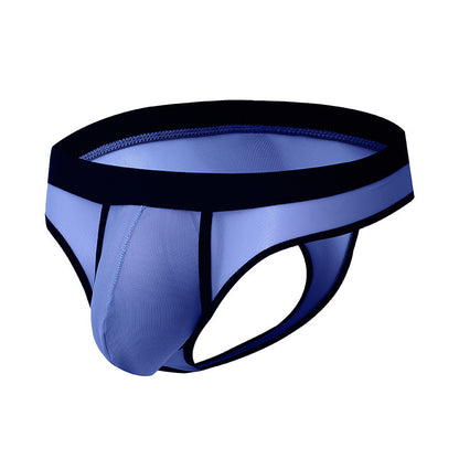 Silk Net Transparent Men's Thong