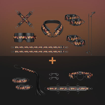 Spirit Snake Suit Punishment Training Bondage Binding Tool Set