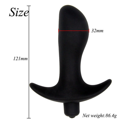 10 Speeds Dildo Plug