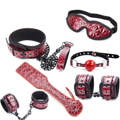 Bondage Leather Handcuff Set For Women