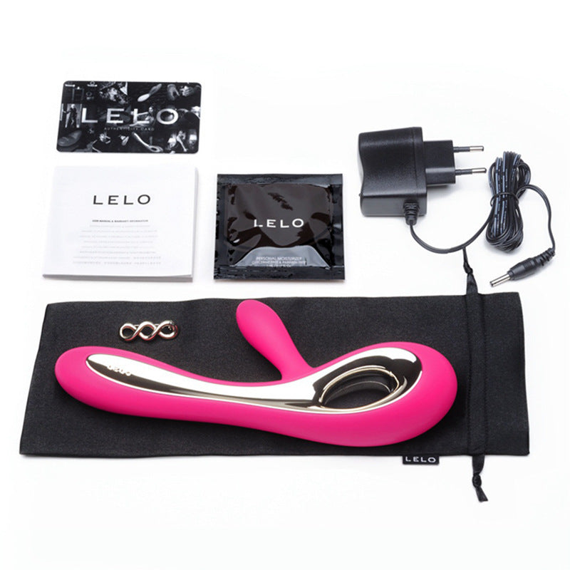 Rechargeable Mute Waterproof Double Head Lelo Vibrator