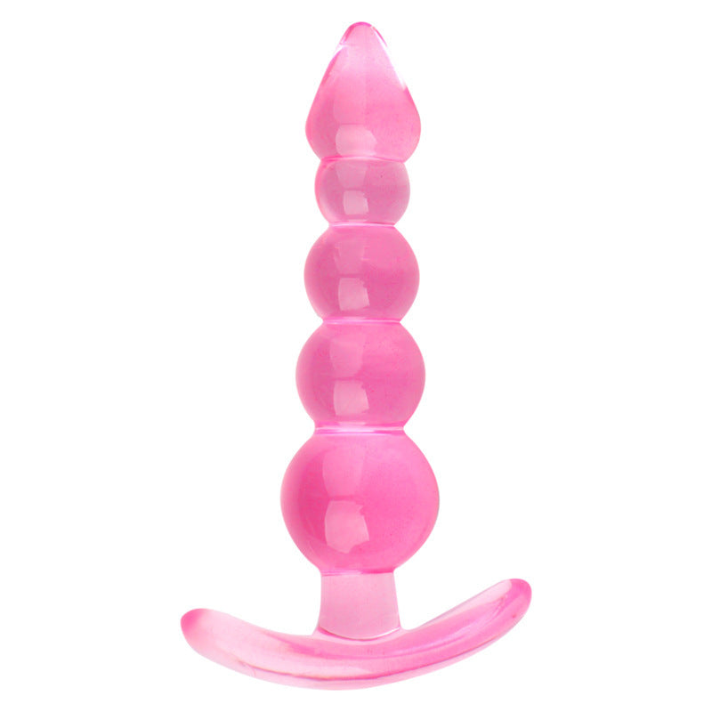 Men & Women's Wearing 5-Bead Anal Plug