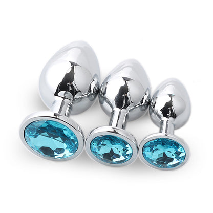 Metal Plug 3 Set Multiple Colors