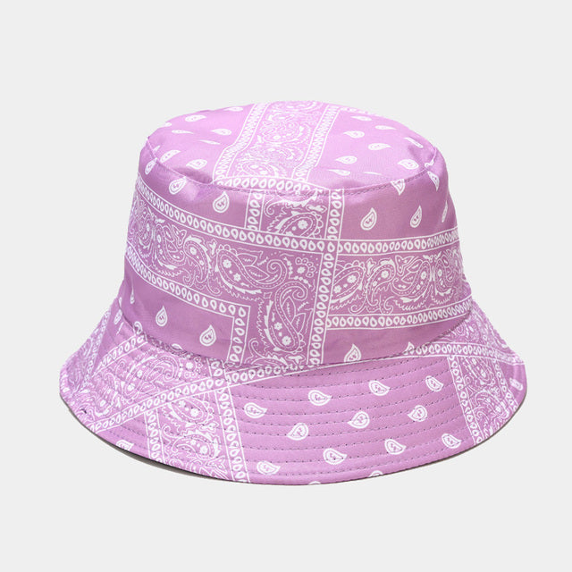 Sombreros de pescador con estampado de bandana en varios colores