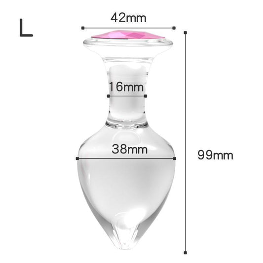 Crystal Clear Non Metallic Plug