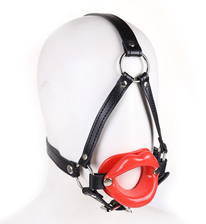 Bondage Mouth Opener Leather Multiple Colors