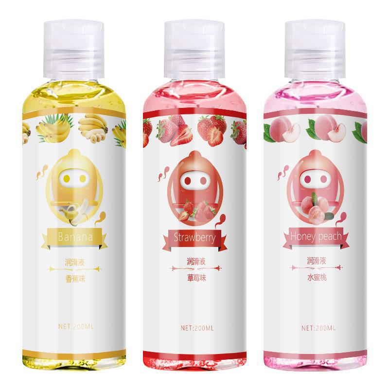 Body Lubricant Pleasant Fruit Water-Based Heating Cooling Sensation Enhancing Liquid