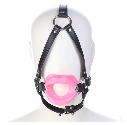 Bondage Mouth Opener Leather Multiple Colors