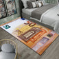 Global World Money Currency Fun Carpet Huge Variety