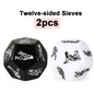 Couple Playing Props 12-Sided Posture Dice