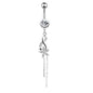 Stainless Steel Inlaid Zircon Navel Stud Piercing Jewelry Huge Variety