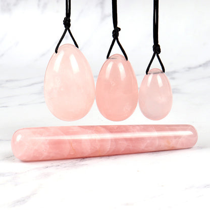 Jade Egg Care Massage Stick Set