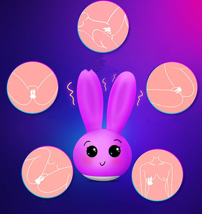 Cute Eyes Casual Jumping Egg Vibrator With Rabbit Ears