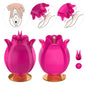 Retractable Rose Head Multi-Frequency Climax Massager