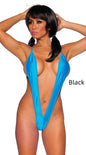 Women's Hanging Neck Back Bodysuit Multiple Colors