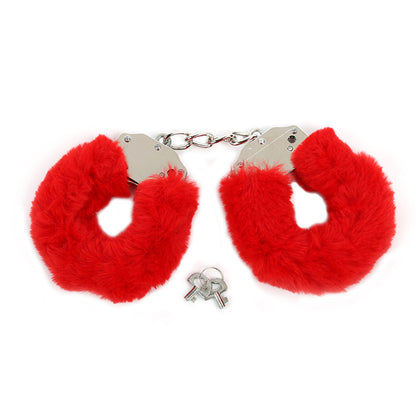 Plush Toy Handcuffs Multiple Colors