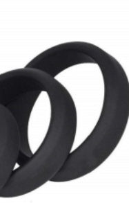 Silicone 6-Set Horseshoe Ring Scrotum Bondage Men