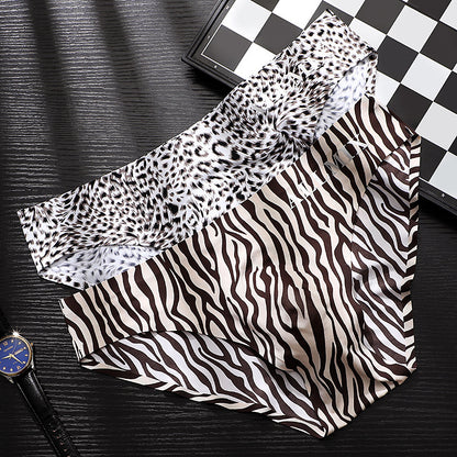 Men's 3D Animal Print Ice Silk Underwear Huge Variety