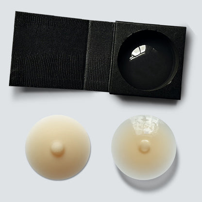 Solid Skin-Tone Matching Nipple Stick Invisible Non-Marking Silicone