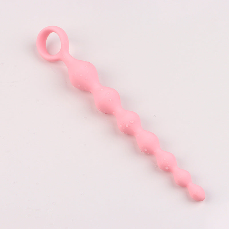 Silicone Butt Plug Pull Beads Anal Dilatation