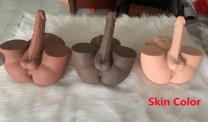 Reverse Mold Dual-Use Hip Silicone Male Doll