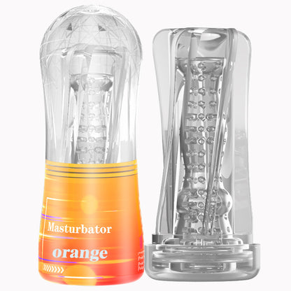 Crystal Masturbator Multichannel Reusable Cup