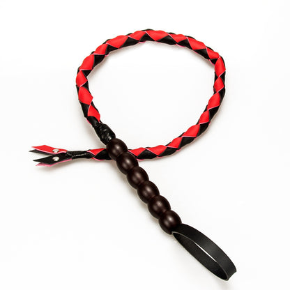 Leather Whip Prop Training And Punishment Tool Female