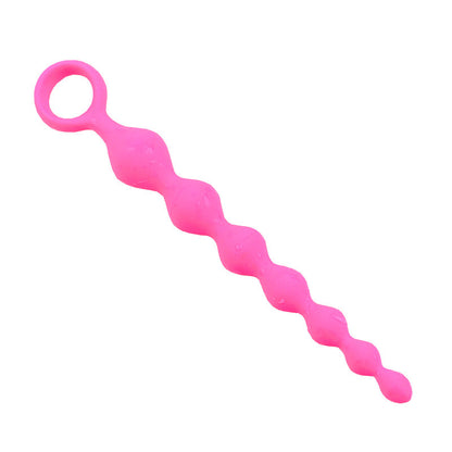 Silicone Butt Plug Pull Beads Anal Dilatation