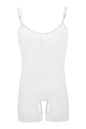 Men's Sling One-Piece Mesh Vest See-Through Open Hole