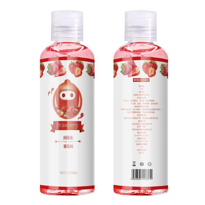 Body Lubricant Pleasant Fruit Water-Based Heating Cooling Sensation Enhancing Liquid