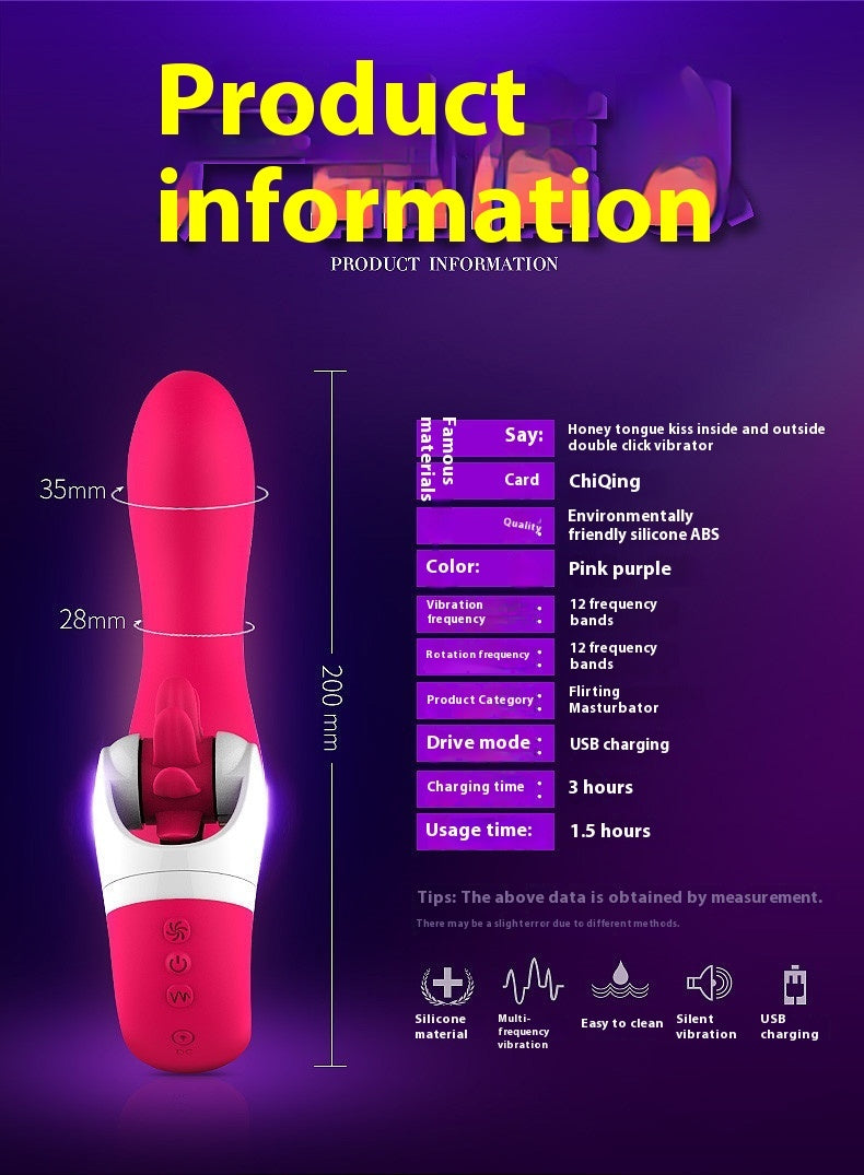 Dildos Double Head Vibrating Spear Products