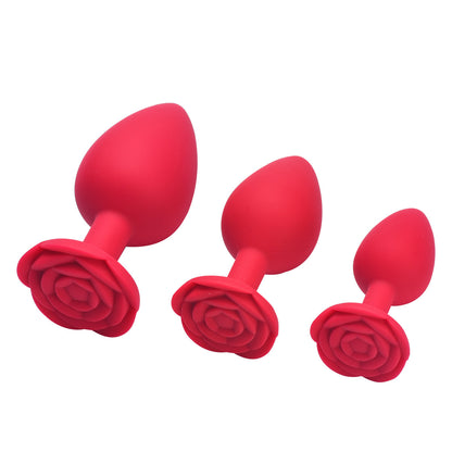 Rose Silicone Toy Supplies Multiple Colors