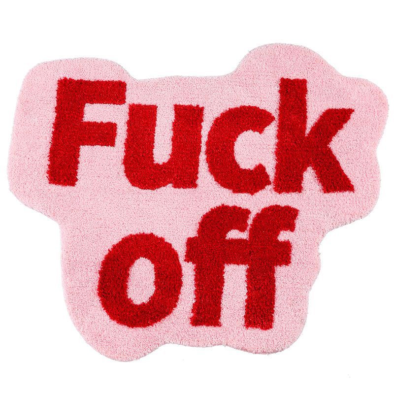 "Fuck off" Carpet Ground Mat